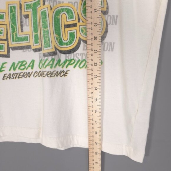Boston Celtics Men's T-shirt XL NBA 17 Time Champions Abercrombie Fitch VINTAGE - Picture 5 of 8